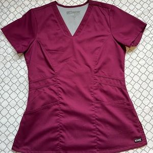 Greys anatomy scrub top size small